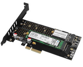 Radič Axagon PCEM2-DC - M.2 NVMe M-key + SATA B-key slot 

 obrázok produktu 6 z 12