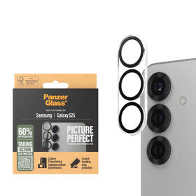 Ochranné sklo šošovky fotoaparátu PanzerGlass Camera Lens Protector na Samsung Galaxy S25 

 obrázok produktu 2 z 7