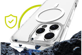 Kryt na mobil Mobile Origin Hybrid MagSafe na Apple iPhone 16 Pro priehľadný

 obrázok produktu 6 z 9