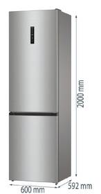 Chladnička s mrazničkou Gorenje NRK620BA2XL4 nerez

 obrázok produktu 12 z 13