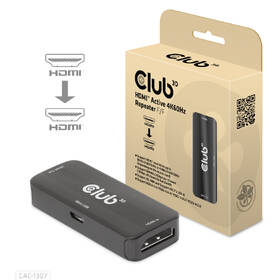 Adaptér Club3D aktivní HDMI 4K60Hz (F/F) čierny

 obrázok produktu 5 z 5