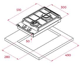  Teka GZC 32300 XBC BK ( 

 obrázok produktu 6 z 6