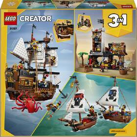 Stavebnica LEGO® Creator 3 v 1 31387 Kultovní pirátská loď 

 obrázok produktu 4 z 8