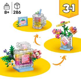 Stavebnica LEGO® Creator 3 v 1 31383 Flakón na parfum zdobený kvetmi 

 obrázok produktu 4 z 8