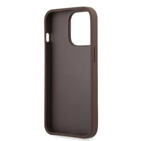 Kryt na mobil Guess 4G Metal Logo na Apple iPhone 14 Pro hnedý

 obrázok produktu 2 z 3