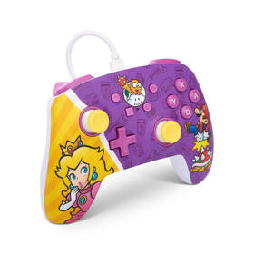 Gamepad PowerA Enhanced Wired pre Nintendo Switch - Princess Peach Battle 

 obrázok produktu 1 z 11