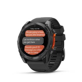 Inteligentné hodinky Garmin fenix 8 51 mm AMOLED - Slate Gray / Black Silicone Band 

 obrázok produktu 1 z 15