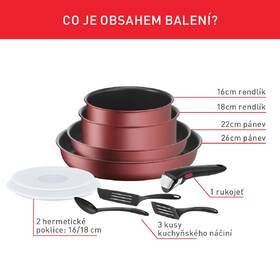 Sada riadu Tefal L3989502, 10 ks 

 obrázok produktu 3 z 15