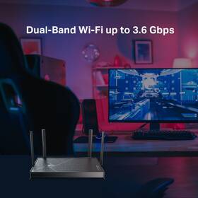 Router TP-Link Archer BE3600 čierny

 obrázok produktu 4 z 7
