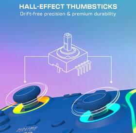 Gamepad Turtle Beach Afterglow Wave Wired RGB, NS2 modrý

 obrázok produktu 9 z 13
