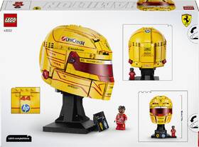 Stavebnica LEGO® Editions 43022 Helma Lewis Hamilton ze Scuderia Ferrari HP 

 obrázok produktu 9 z 9