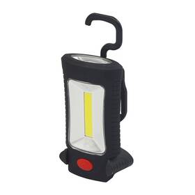 Lampáš Solight závesná, 3W COB + 3 SMD LED čierna

 obrázok produktu 1 z 1