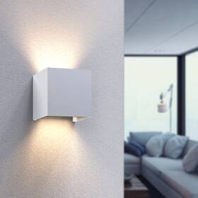 Nástenné svietidlo Hama SMART WiFi, štvorcové, 10 cm, IP44 biele

 obrázok produktu 3 z 5