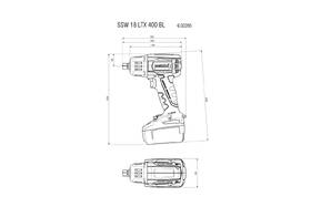 Doťahovák rázový Metabo SSW 18 LTX 400 602205840 

 obrázok produktu 3 z 3