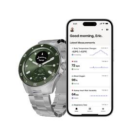 Inteligentné hodinky Withings Scanwatch Nova 42 mm strieborné/zelené

 obrázok produktu 3 z 7
