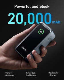 Powerbank Anker Prime, 20000 mAh, 200W čierny/sivý

 obrázok produktu 3 z 5