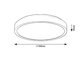 LED stropné svietidlo Rabalux Samira 71258 biele

 obrázok produktu 3 z 3
