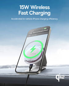 Držiak na mobil Baseus PrimeTrip C02 s Qi2 biely

 obrázok produktu 10 z 17