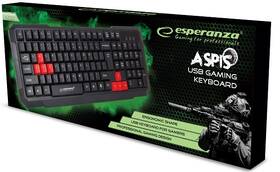 Klávesnica Esperanza EGK102R čierna

 obrázok produktu 1 z 1