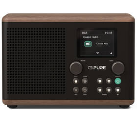 Rádioprijímač s DAB+ Pure Classic H4 čierny/hnedý

 obrázok produktu 2 z 6