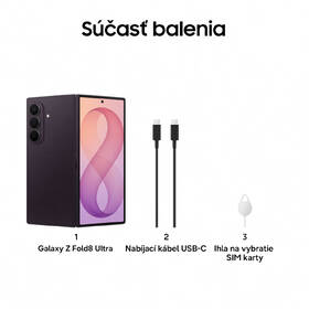 Mobilný telefón Samsung Galaxy Z Fold8 Ultra 5G 12 GB / 256 GB fialový

 obrázok produktu 8 z 17