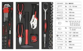 Sada náradia Compass Metal Box 

 obrázok produktu 6 z 7