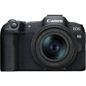 Digitálny fotoaparát Canon R8 RF + 24-50 mm f/4.5-6.3 IS STM čierny

 obrázok produktu 9 z 10