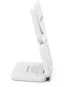 Bezdrôtová nabíjačka Cubenest E310 Pre 3v1 s podporou uchytenia MagSafe biela

 obrázok produktu 4 z 12