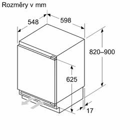 Chladnička Bosch KUR21VFE0 

 obrázok produktu 6 z 11