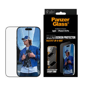 Tvrdené sklo PanzerGlass na Apple iPhone 17/16 Pro s bezprašným aplikačným boxom 

 obrázok produktu 4 z 6