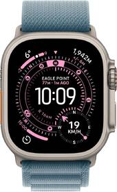 Inteligentné hodinky Apple GPS + Cellular 49mm prírodný titán - svetlo modrý alpský ťah - S 

 obrázok produktu 1 z 6