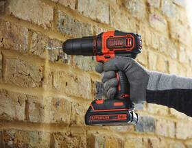 Aku vŕtačka Black-Decker BDCHD18K1B2 (s batériou) 

 obrázok produktu 4 z 10