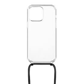 Kryt na mobil FIXED Pure Neck s čiernou šnúrkou na krk na Apple iPhone 14 Pro Max priehľadný

 obrázok produktu 1 z 6