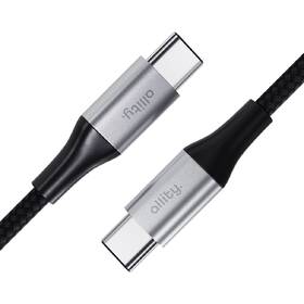 Kábel Allity AUC-01, 100W, USB-C/USB-C, 1m čierny

 obrázok produktu 1 z 4