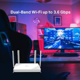 Router TP-Link Archer BE220W, WiFi 7 BE3600 biely

 obrázok produktu 4 z 7