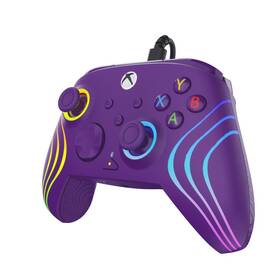 Gamepad Turtle Beach Afterglow Wave RGB - XBOX Series X/S, XBOX One, PC fialový

 obrázok produktu 3 z 8
