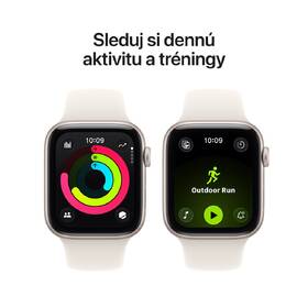 Inteligentné hodinky Apple GPS + Cellular 40mm hviezdne biely hliník - hviezdne biely športový remienok - M/L 

 obrázok produktu 5 z 7