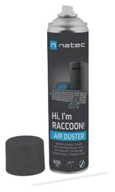Stlačený vzduch Natec Raccoon Air 600 ml čierny

 obrázok produktu 1 z 2