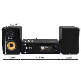 Minisystem JVC MX-E455B čierny

 obrázok produktu 5 z 14