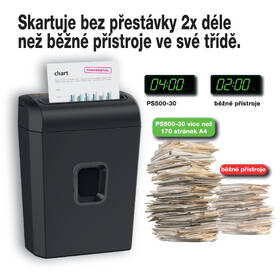Skartovač Peach PS500-30, 7 listov, 13 l 

 obrázok produktu 1 z 11