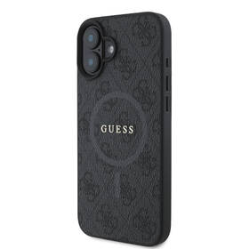Kryt na mobil Guess PU Leather 4G Colored Ring MagSafe na Apple iPhone 16 čierny

 obrázok produktu 2 z 7