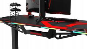 Herný stôl ULTRADESK Force čierne/červené

 obrázok produktu 2 z 11