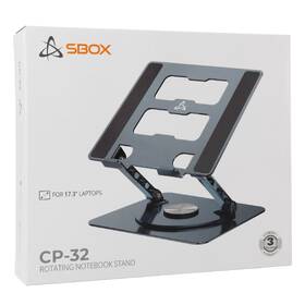 Podstavec pre notebooky SBOX do 17,3'', 360° rotace sivý

 obrázok produktu 7 z 7