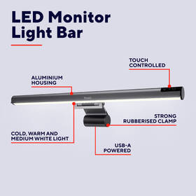 LED svetlo Trust Shyne Monitor Light Bar čierne

 obrázok produktu 7 z 13