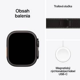 Inteligentné hodinky Apple GPS + Cellular 49mm čierny titán - čierny / uhlový trailový ťah - S/M 

 obrázok produktu 6 z 6