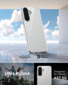 Kryt na mobil Spigen Ultra Hybrid - Samsung Galaxy A57 5G priehľadný

 obrázok produktu 8 z 13