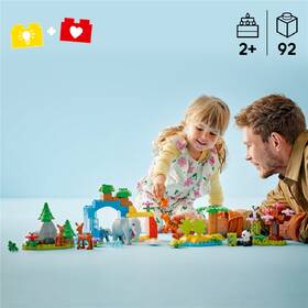 Stavebnica LEGO® DUPLO® 10446 Rodinky divokých zvierat 3 v 1 

 obrázok produktu 9 z 9