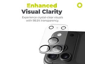 Ochranné sklo šošovky fotoaparátu Mobile Origin Easy Lens Full Cover Clear na Apple iPhone 18 Pro priehľadné

 obrázok produktu 6 z 6