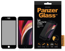 Tvrdené sklo PanzerGlass Edge-to-Edge Privacy na Apple iPhone 6/6s/7/8/SE (2020/22) čierne

 obrázok produktu 1 z 3