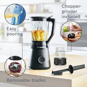 Stolný mixér Bosch MMB6176B čierny

 obrázok produktu 5 z 14